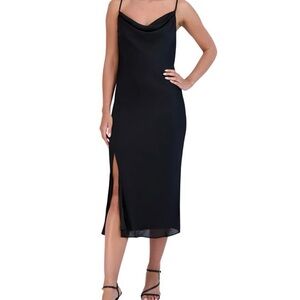 NWOT BCBGeneration Black Slip Dress Size XS